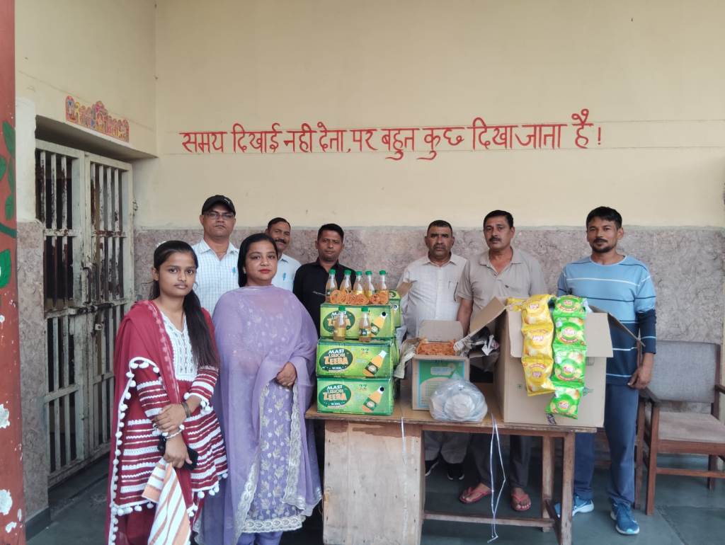 The District Legal Services Authority celebrated Diwali with juveniles at the Place of Safety